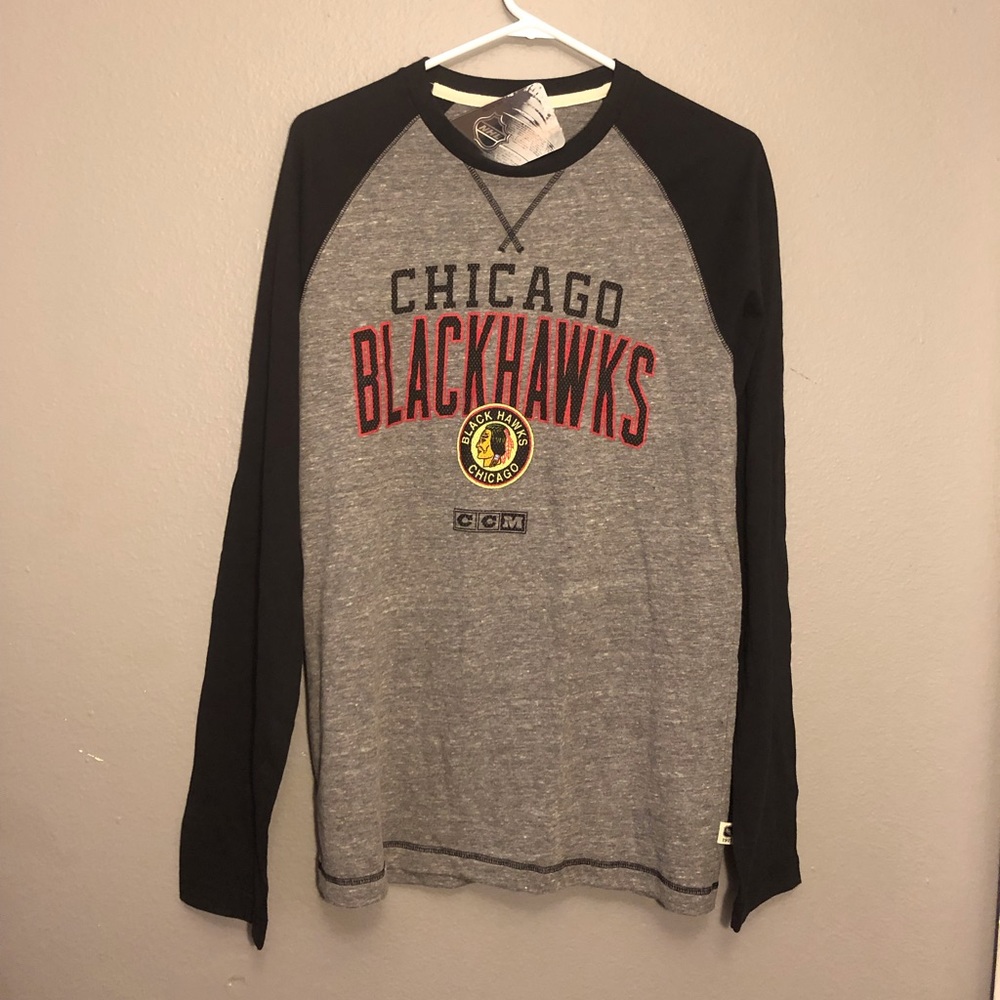 Chicago Blackhawks Long Sleeve Top